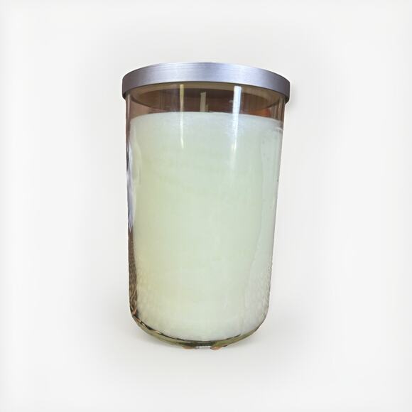 Yankee 2-Wick Candle SoHo Living Silver Snowflake Limited Edition 20oz Holiday - Picture 2 of 4